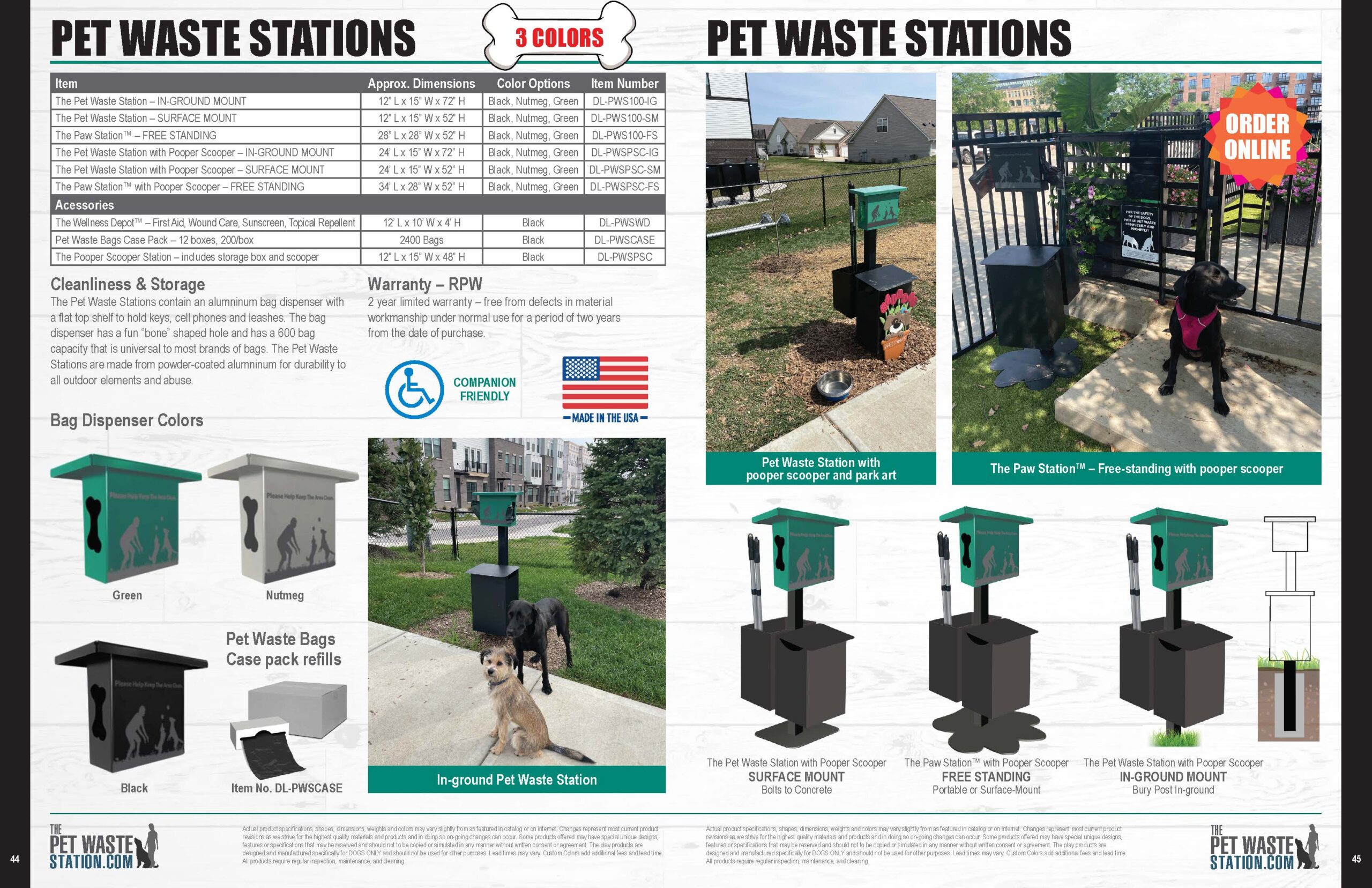 Pet Waste Stations Page 1