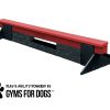 dog park equipment jump balance beam short red dog park equipment jump balance beam short red