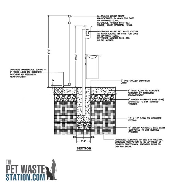 Pet Waste Station IG Install Image