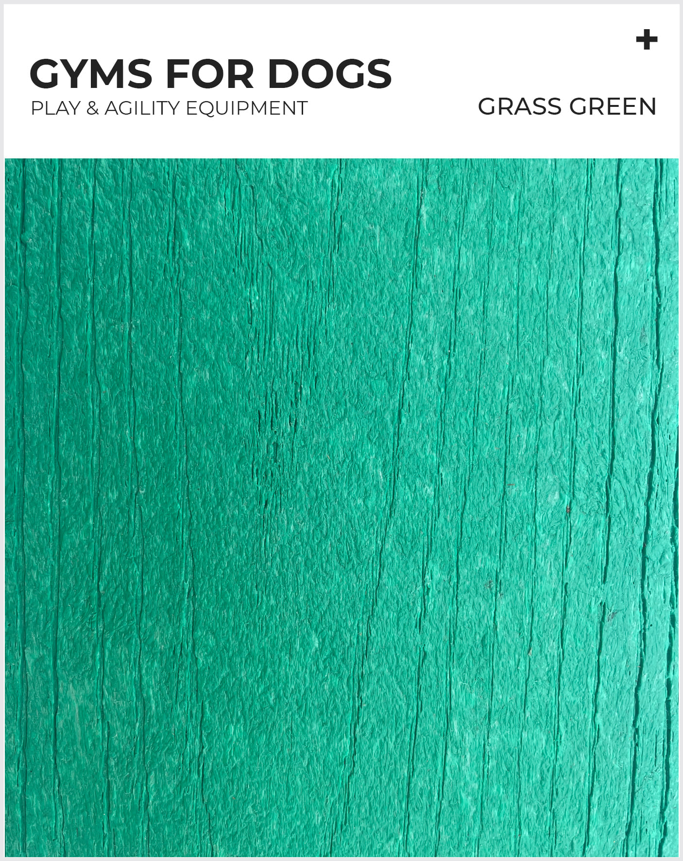 Dog Park Equipment Agility Products - Grass Green