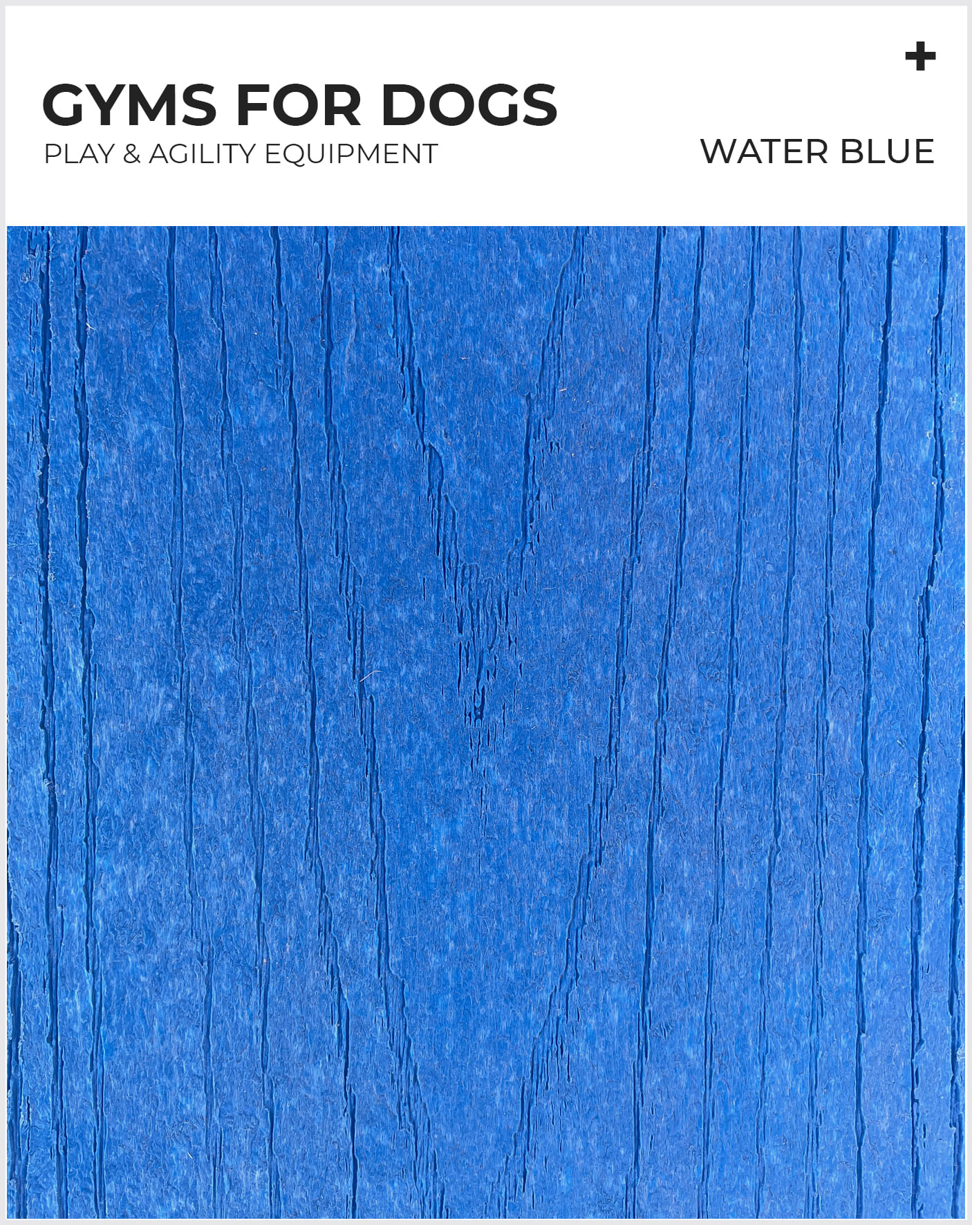 Dog Park Equipment Agility Products - Water Blue