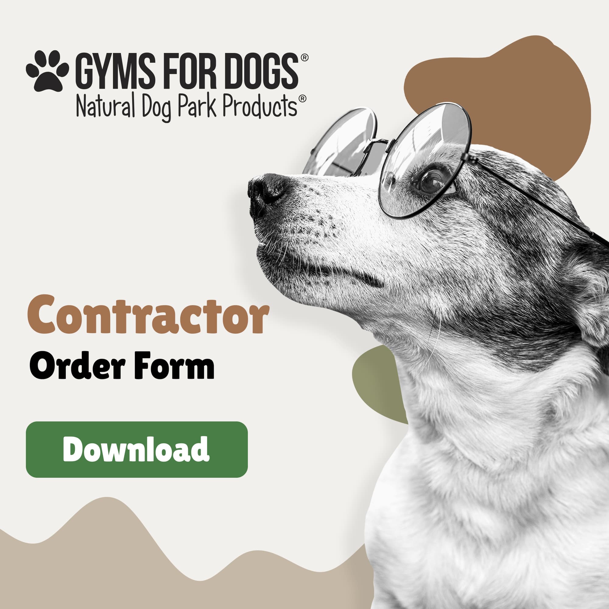 dog park equipment order form