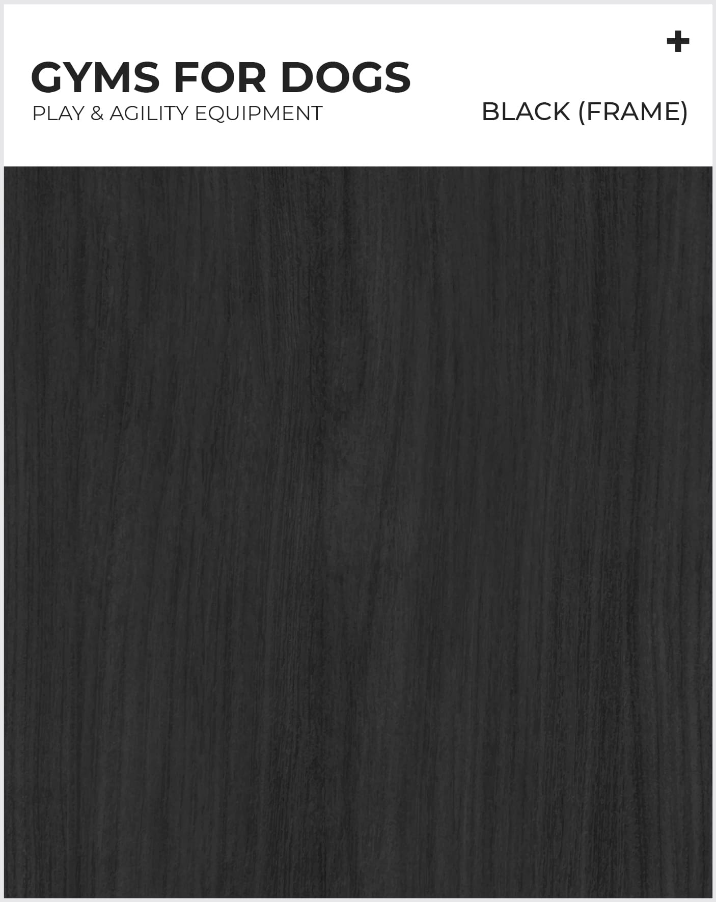 Dog Park Equipment Agility Products - Black