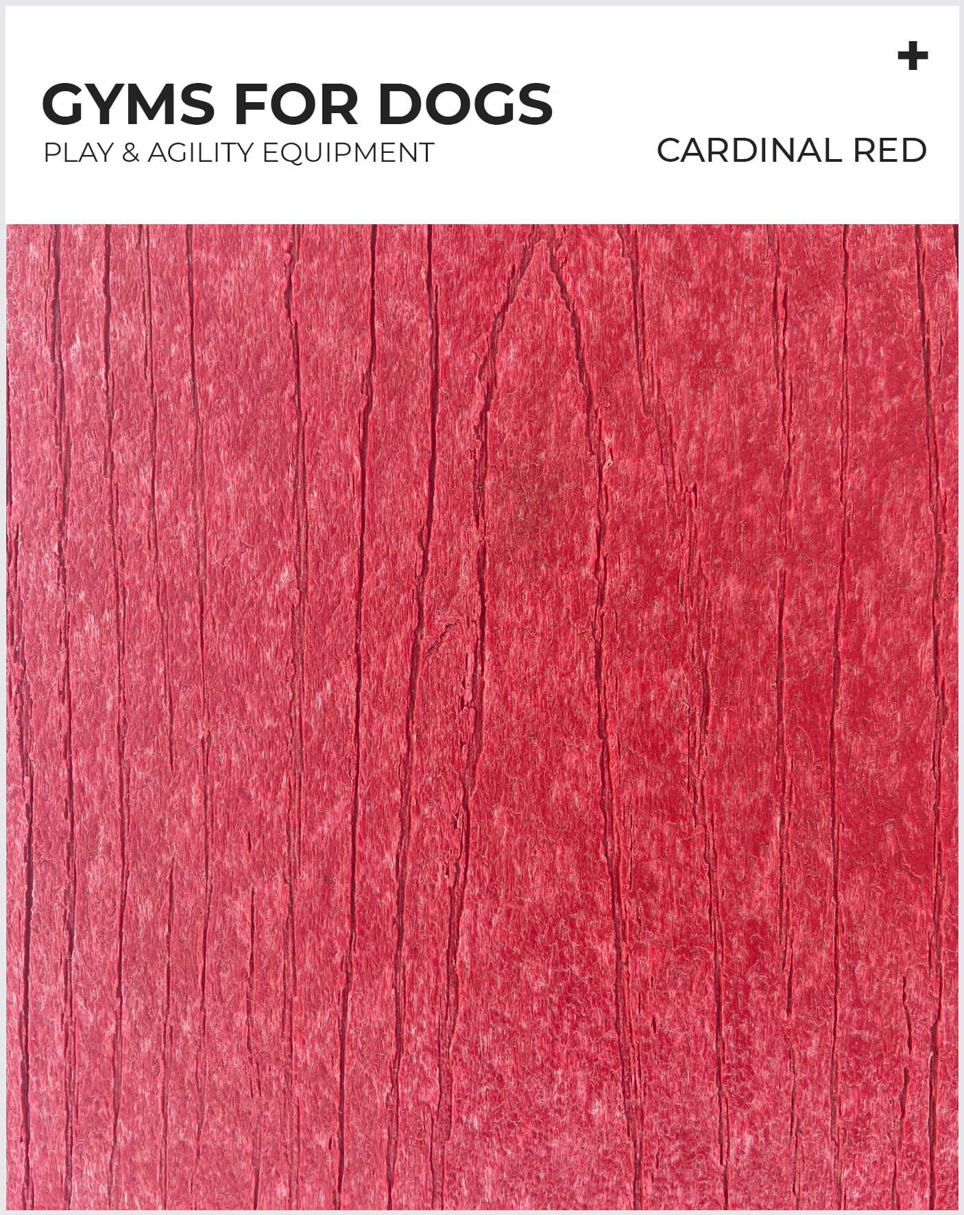 Dog Park Equipment Agility Products - Cardinal Red