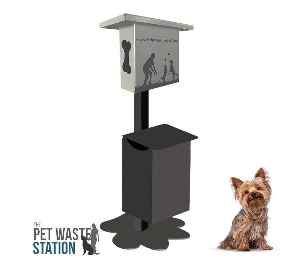 the paw station free standing waste station