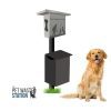 pet waste station in ground