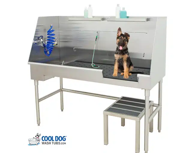 Dog Park Equipment Dog Wash Tub Pro Series Perpendicular Access Tub Kit