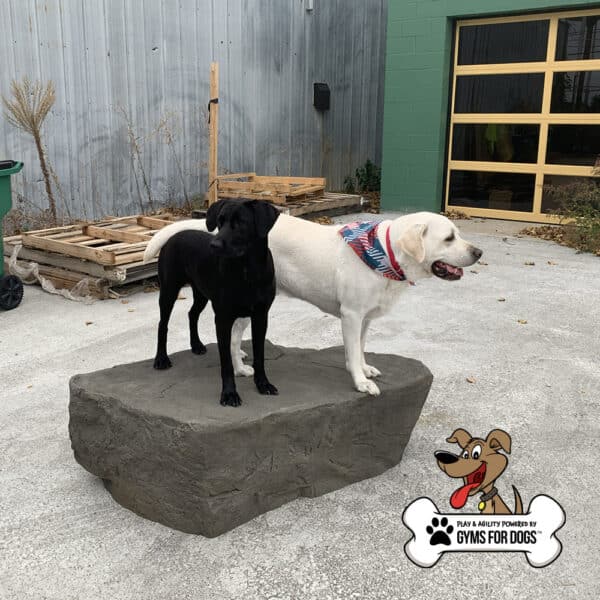dog playground equipment luxury climbing boulder sm 16