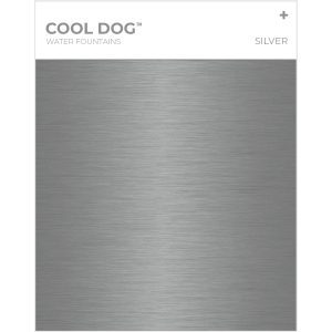 cool dog water fountains silver1