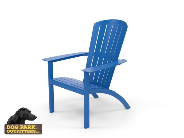 Adirondack Chair Dog Park Chair Bright Royal Blue Aluminum