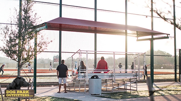 T Cantilever Shade dog park outfitters