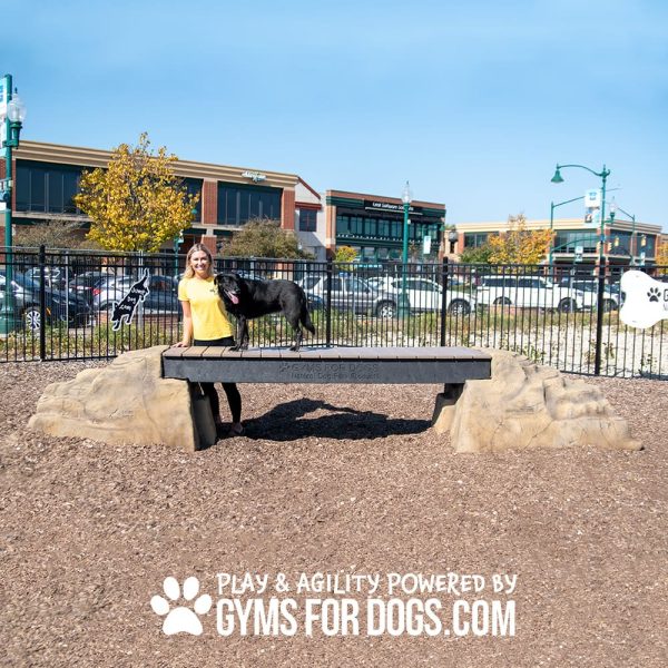 NEW dog park equipment ellies boulder bridge pro ClayTerrace2