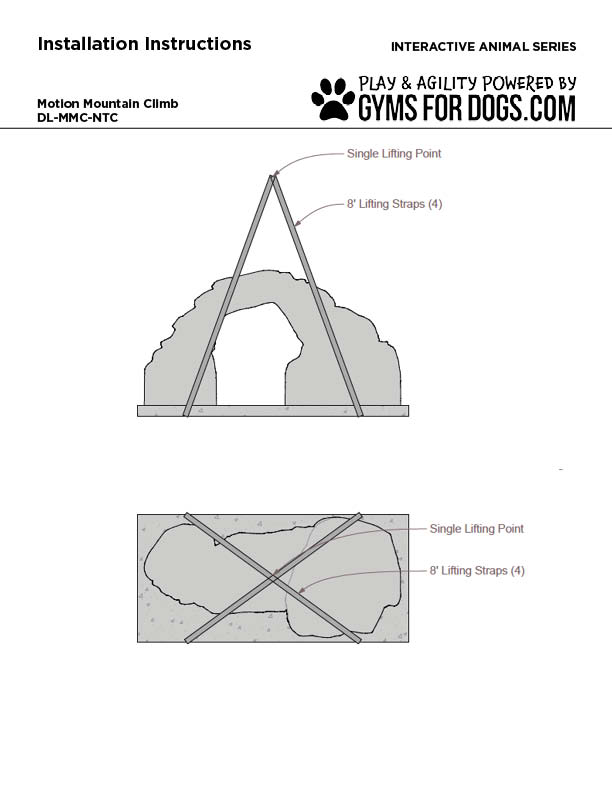 INSTALLATION MotionMountainClimb GymsForDogs4 INSTALLATION MotionMountainClimb GymsForDogs4