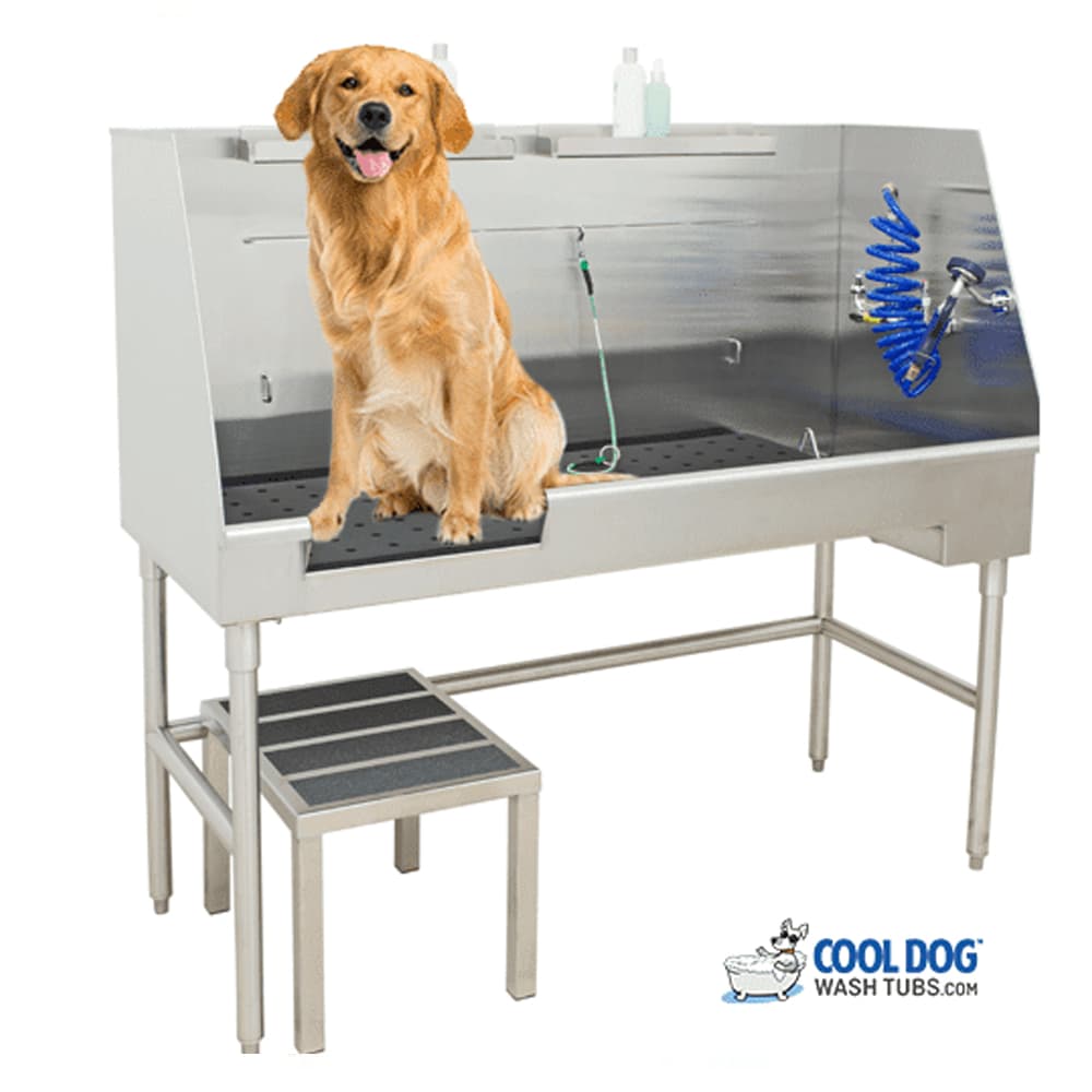 cool dog wash tubs perpendicular tub dwt