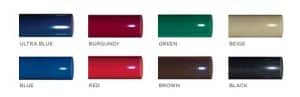 3 Dog Bench Colors